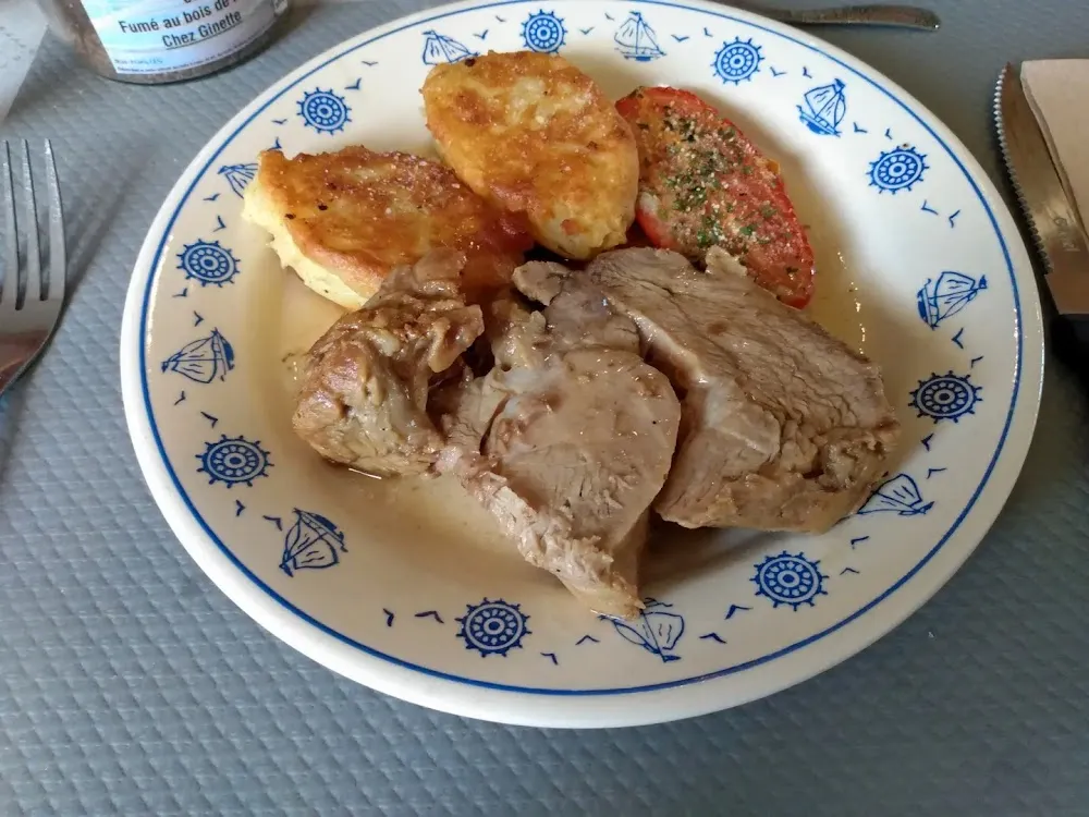 Rôti de Veau Au Sel Fumé